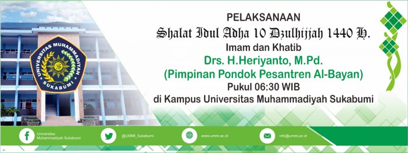 Pelaksanaan Shalat Idul Adha 1440H
