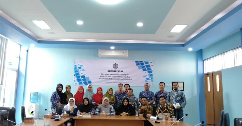 Sosialisasi Kegiatan Mentoring dan Integrasi Al-Islam dan Kemuhammadiyahan