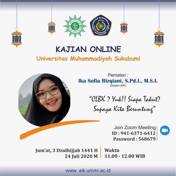 Kajian Muslimah Jum'at UMMI