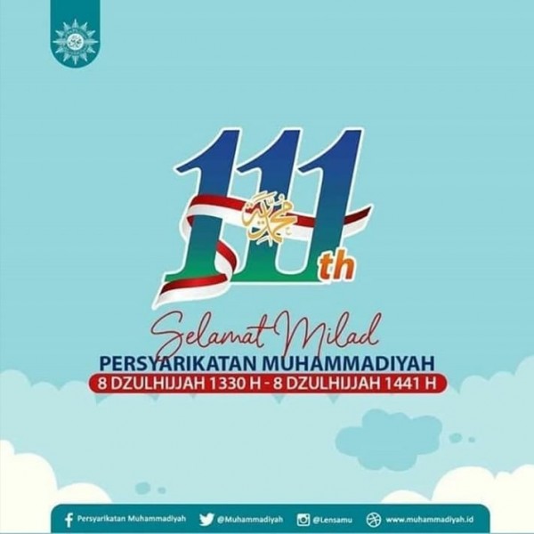 Selamat Milad Persyerikatan Muhammadiyah