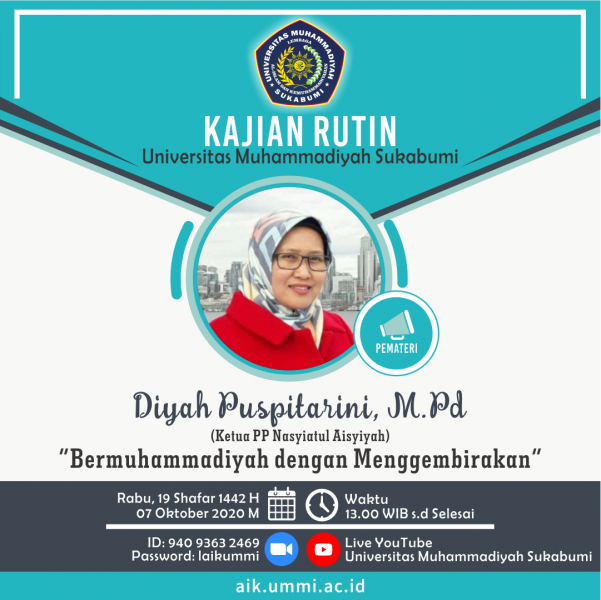 Pengajian Rutin Universitas Muhammadiyah Sukabumi