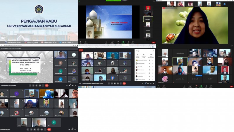 Pengajian Rutin Rabu Dosen dan Karyawan UMMI