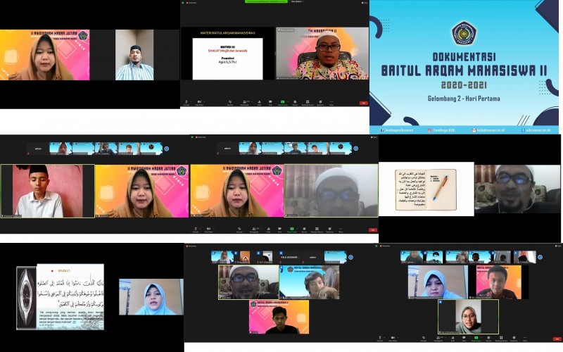 Baitul Arqam Mahasiswa Semester 2 Tahun Akademik 2020-2021 Gelombang 2 Hari Ke-1