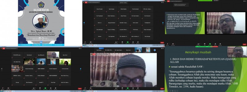 Pengajian Rutin Rabu Dosen dan Karyawan UMMI