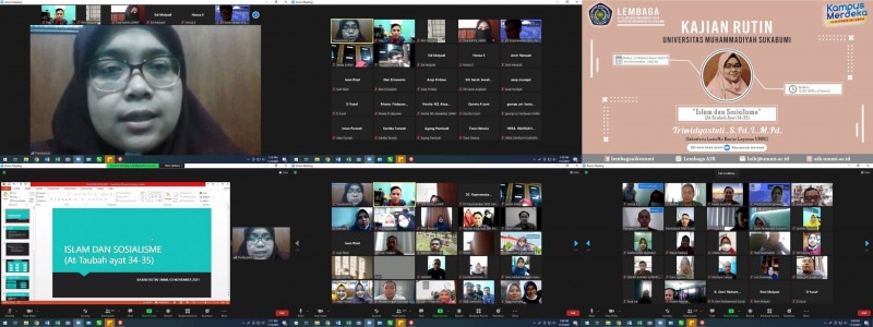 Pengajian Rutin Rabu Dosen dan Karyawan UMMI