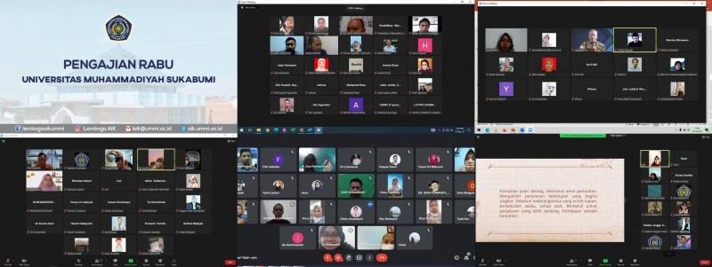 Pengajian Rutin Rabu Dosen dan Karyawan UMMI