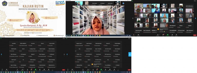 Pengajian Rutin Rabu Dosen dan Karyawan UMMI