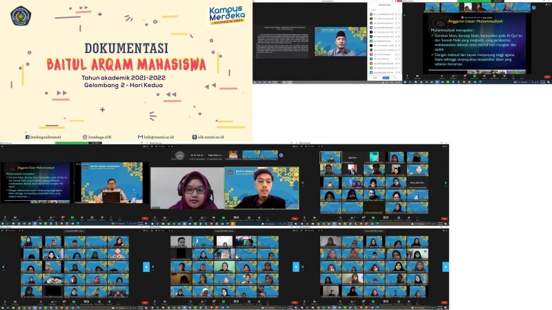 Baitul Arqam I Mahasiswa Gelombang 2, Tahun Akademik 2021/2022 Hari Kedua