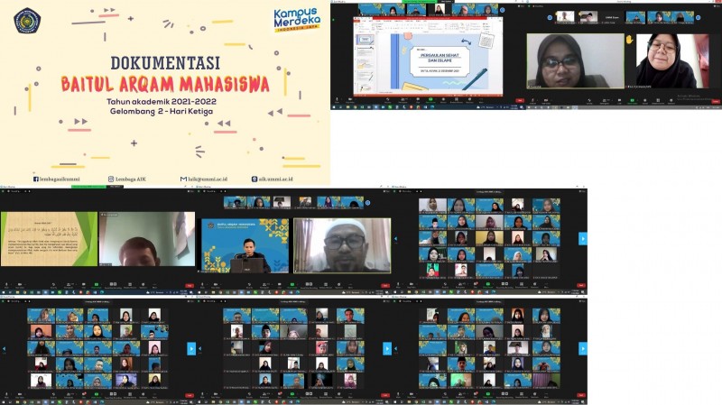 Baitul Arqam Mahasiswa I Gelombang 2, Tahun Akademik 2021/2022 Hari Ketiga