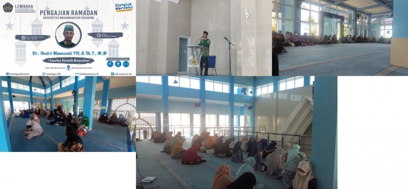 Pengajian Ramadan Universitas Muhammadiyah Sukabumi 1443 H
