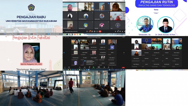 Pengajian Rutin Universitas Muhammdiyah Sukabumi