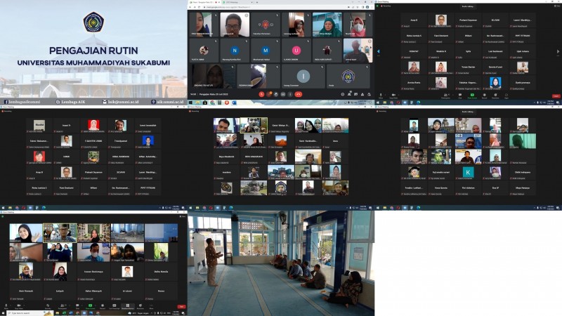 Pengajian Rutin Universitas Muhammadiyah Sukabumi