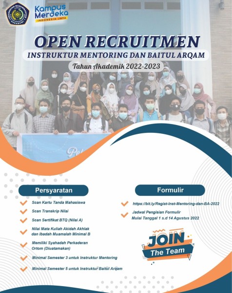 OPEN RECRUITMEN