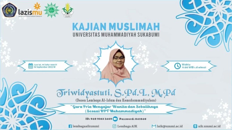 Kajian Muslimah Universitas Muhammadiyah Sukabumi