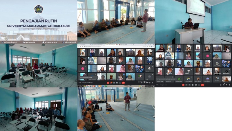 Pengajian Rutin Universitas Muhammdiyah Sukabumi