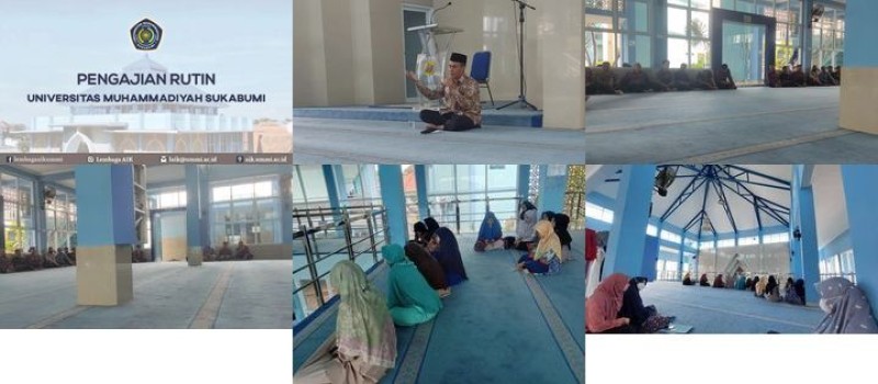 Pengajian Rutin Universitas Muhammdiyah Sukabumi