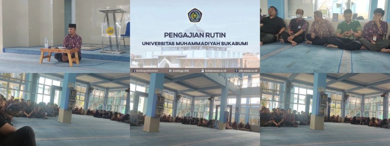 Pengajian Rutin Universitas Muhammdiyah Sukabumi