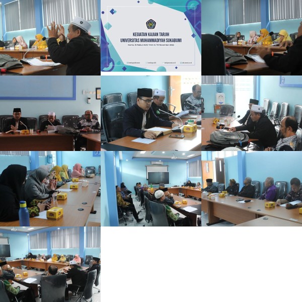 Kegiatan Kajian Tarjih Universitas Muhammadiyah Sukabumi 