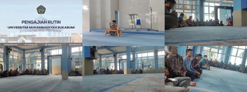 Pengajian Rutin Universitas Muhammdiyah Sukabumi