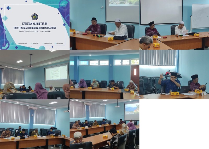 Kegiatan Kajian Tarjih Universitas Muhammadiyah Sukabumi 