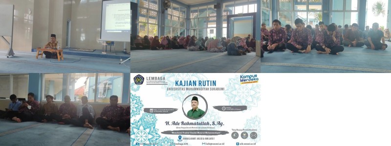 Pengajian Rutin Universitas Muhammdiyah Sukabumi