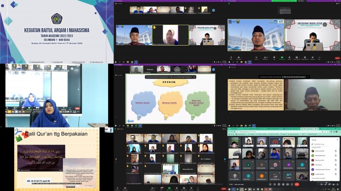 Baitul Arqam I Mahasiswa Gelombang 1, Tahun Akademik 2022/2023 Hari kedua
