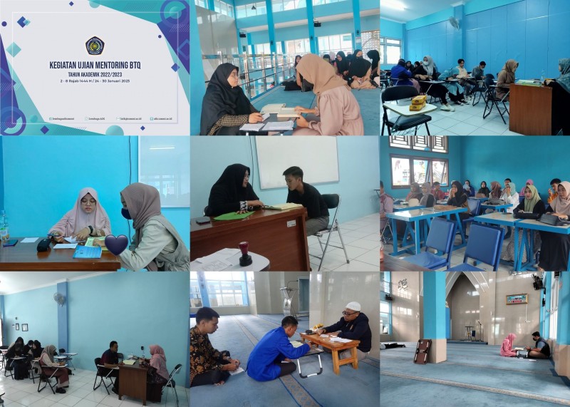 Ujian Mentoring BTQ Tahun Akademik 2022/2023