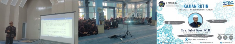 Pengajian Rutin Universitas Muhammadiyah Sukabumi