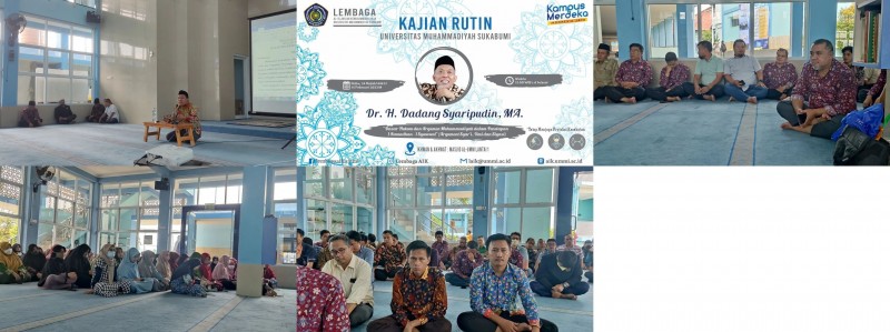 Pengajian Rutin Universitas Muhammadiyah Sukabumi
