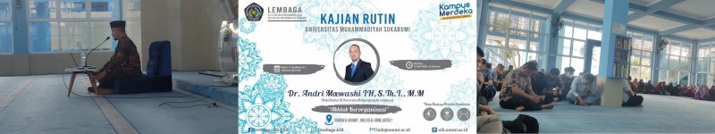 Pengajian Rutin Universitas Muhammadiyah Sukabumi